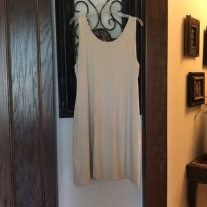 Heathered beige sun dress xl